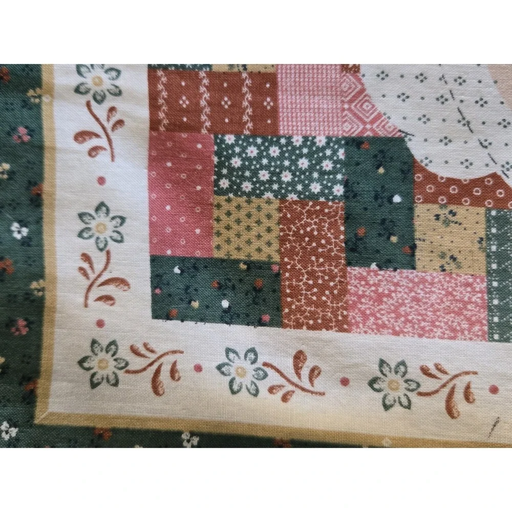 Vintage Handmade Bonnet Girl Pillow Cover Lace Ruffle Cottagecore Folk Art
